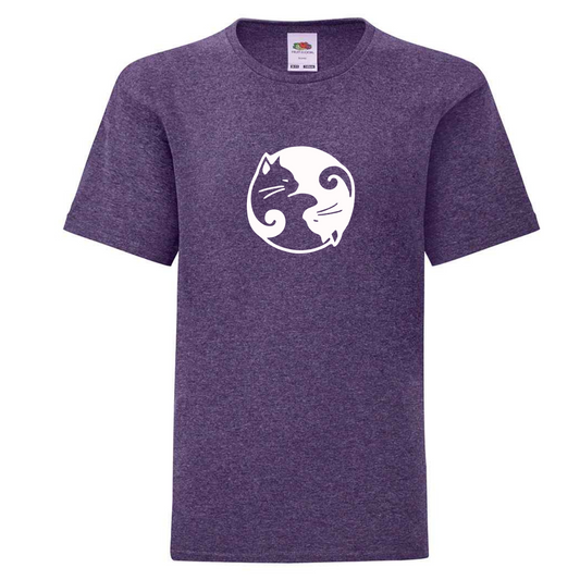 JJJ Yin Yang Cat Tee