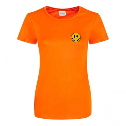 Neon Orange Acid Man Tee