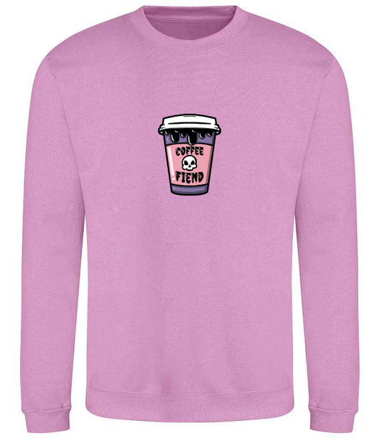 Lilac Coffee Feind Unisex Sweater