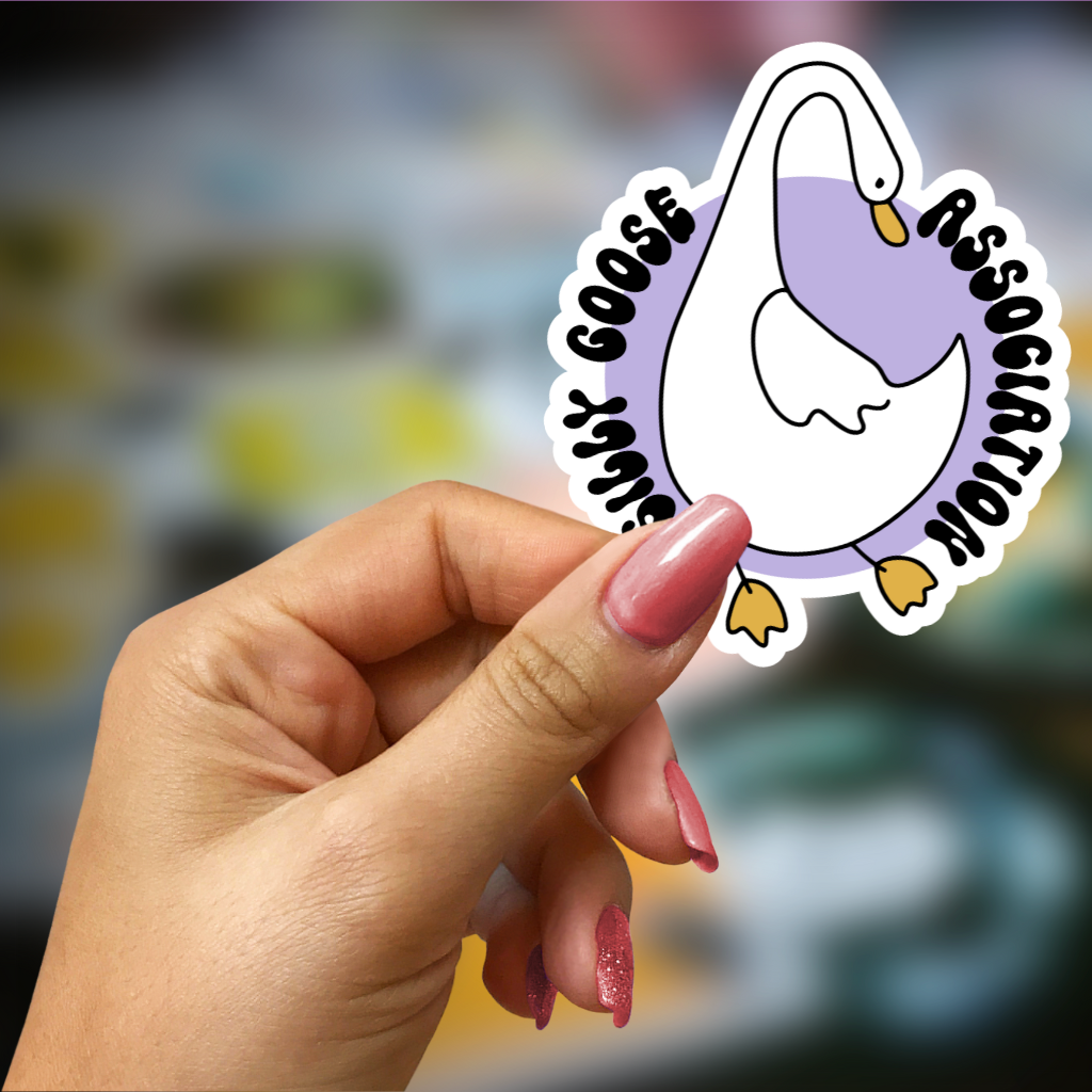 Silly Goose Association Sticker