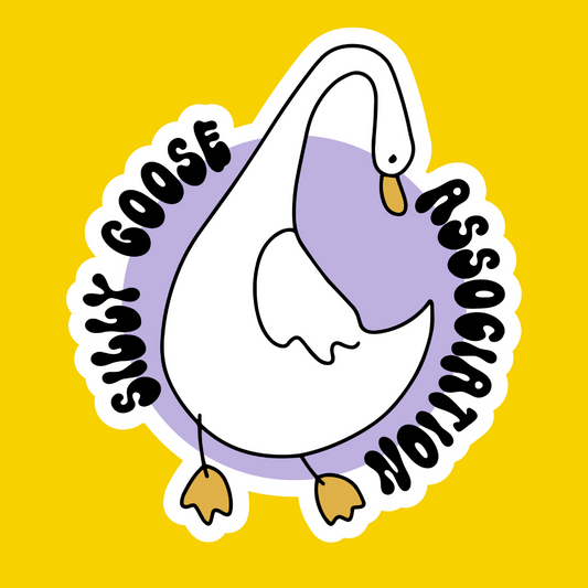 Silly Goose Association Sticker