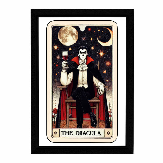 The Dracula Tarot Card Art Print