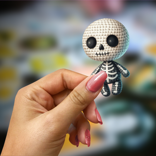 Crochet Spooky Guy Sticker