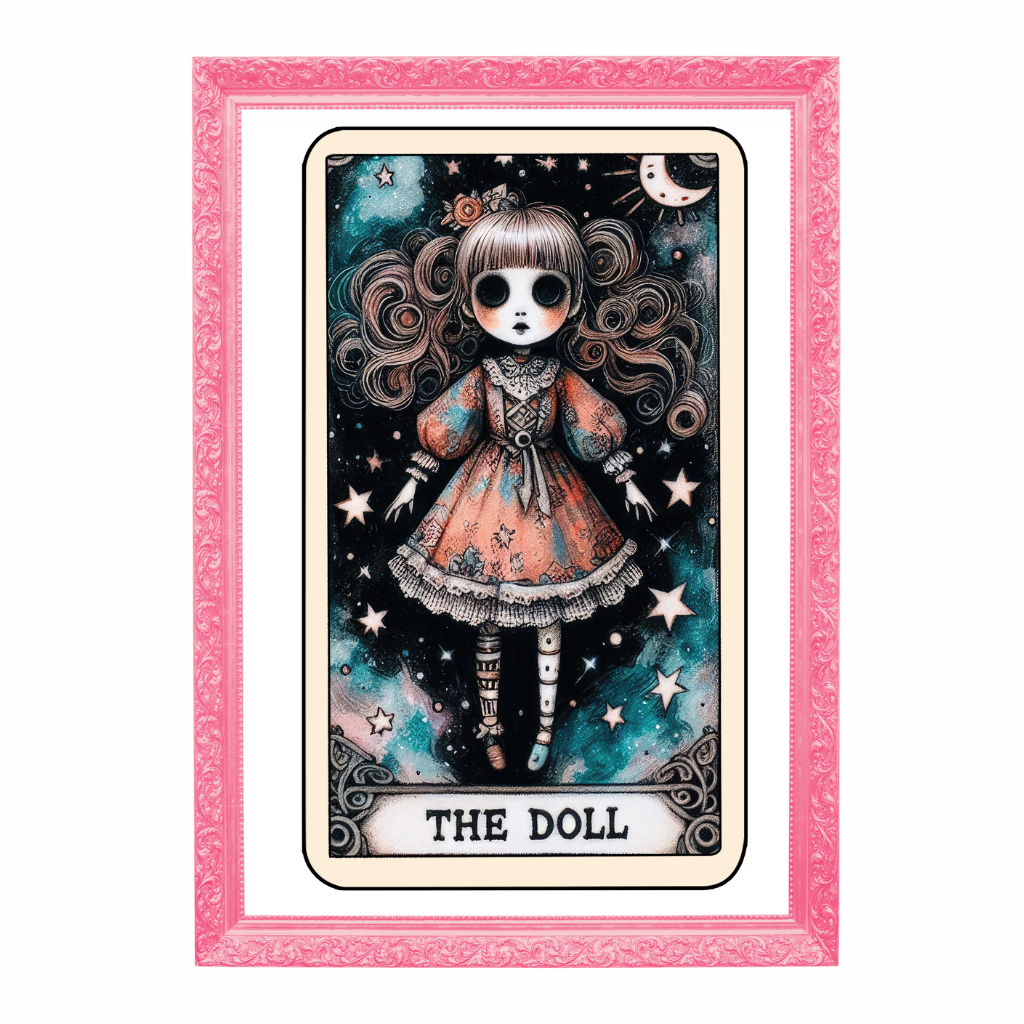 The Doll Tarot Card Art Print