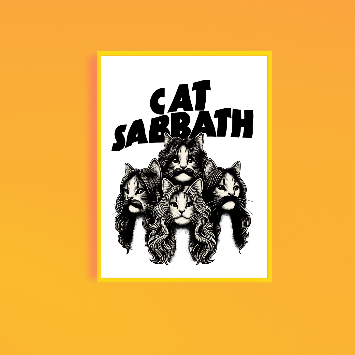 Cat Sabbath Art Print