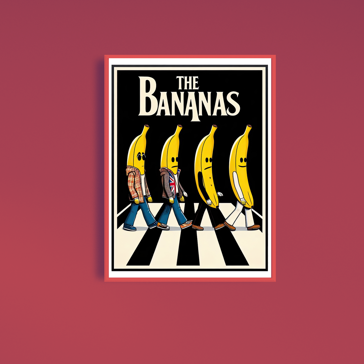 The Bananas Art Print