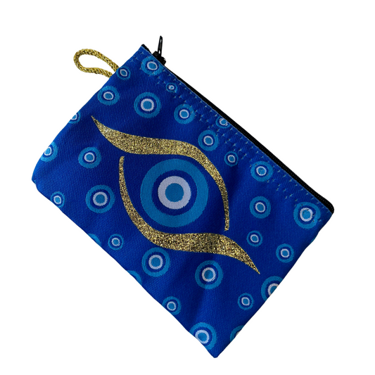 The Eye Blue Purse Pouch