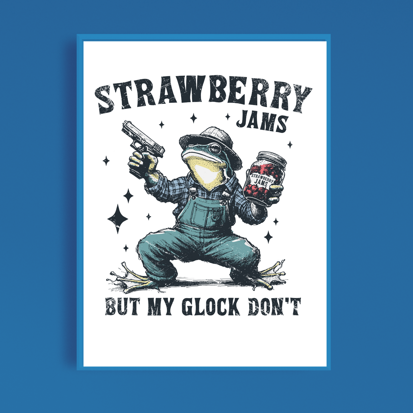 Strawberry Jams Art Print