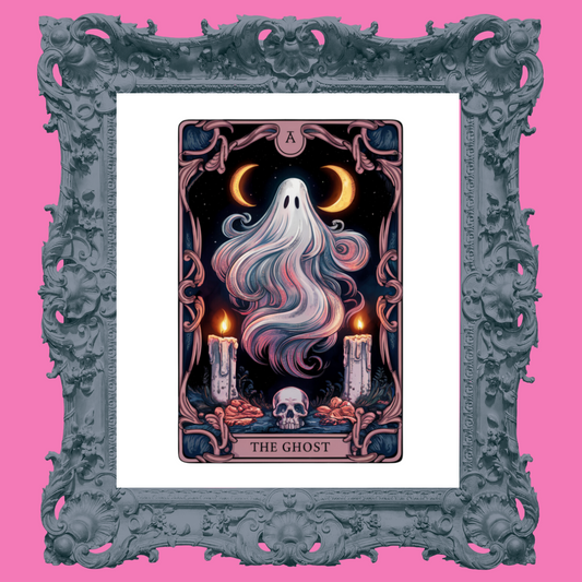 The Ghost Tarot Card Art Print