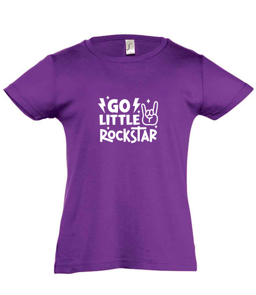 JJJ Go Little Rock Star Girl's Tee