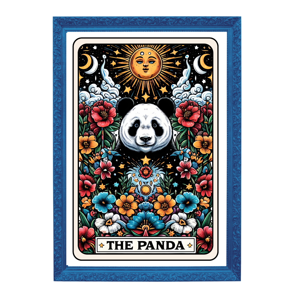 The Panda Tarot Card Art Prin