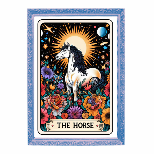 The Horse Tarot Card Art Print