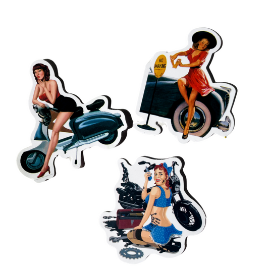 Pin-Up Sticker Set 057