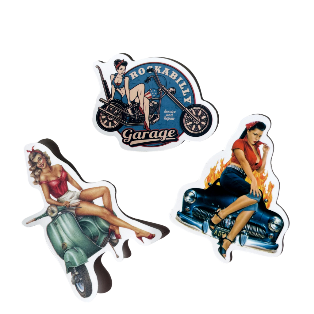 Pin-Up Sticker Set 056