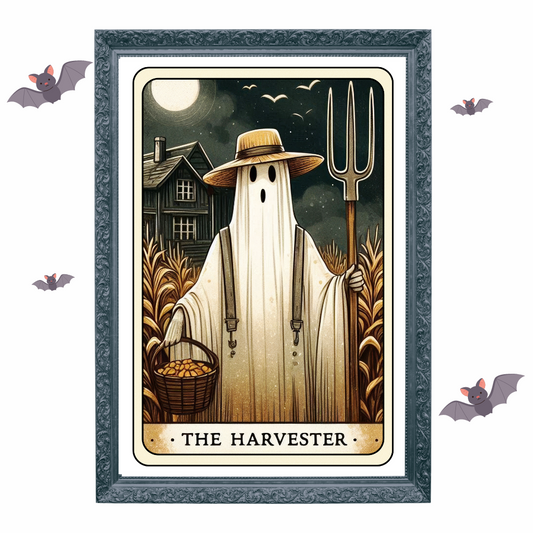 The Harvester Tarot Card Art Print