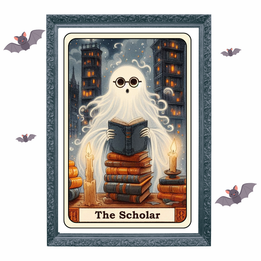 The Scholar Tarot Card Art Print