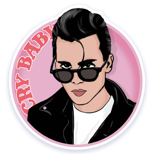 Cry Baby Film Inspired Vinyl Sticker