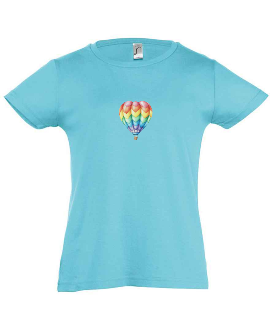 JJJ Hot Air Balloon Girl's Tee