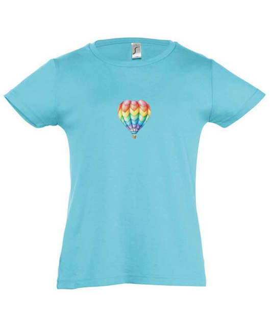 JJJ Hot Air Balloon Girl's Tee