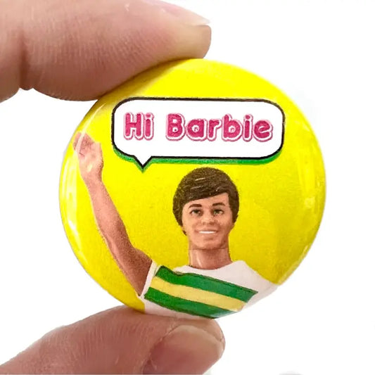 Hi Barbie Badge