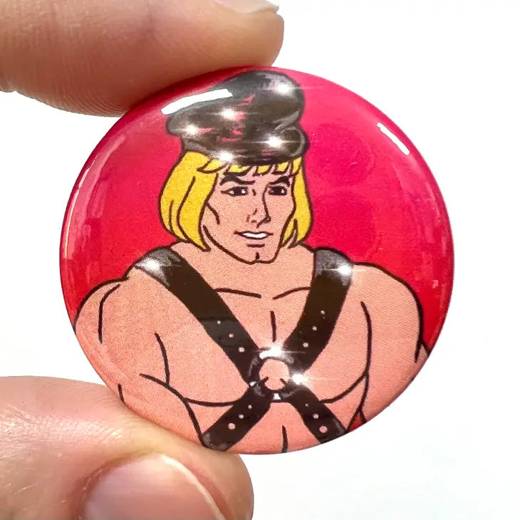 Saucy HeMan Badge