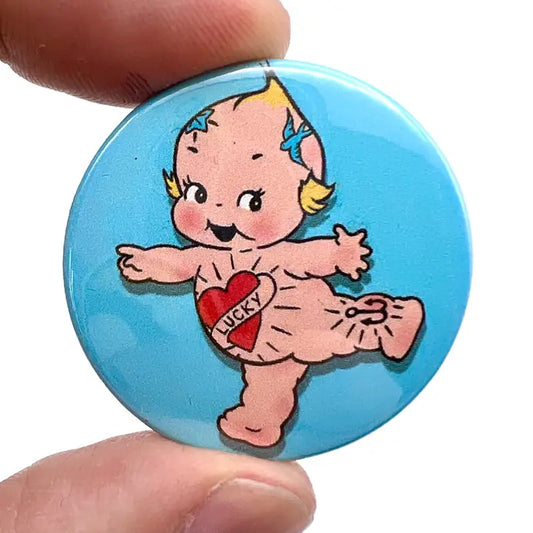 Kewpie Badge