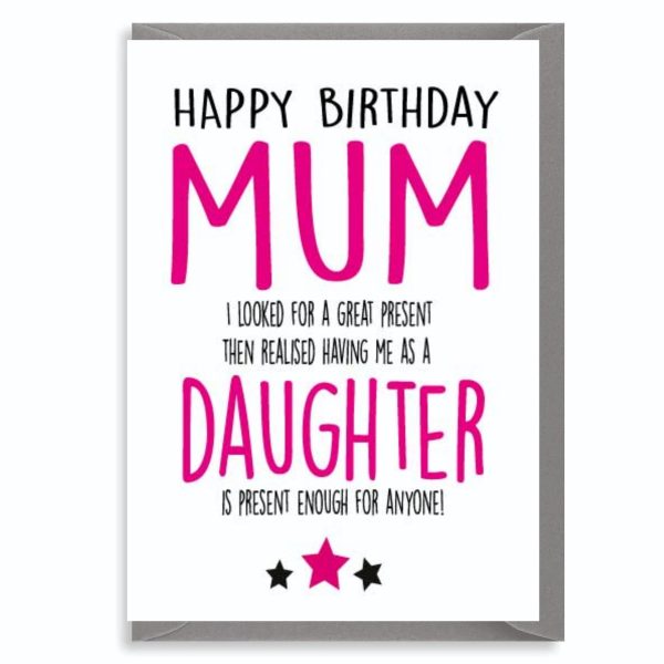 Happy Birthday Mum...Greetings Card