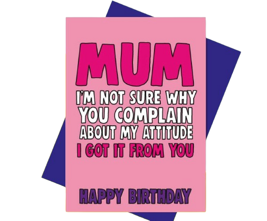 Happy Birthday Mum...Greetings Card