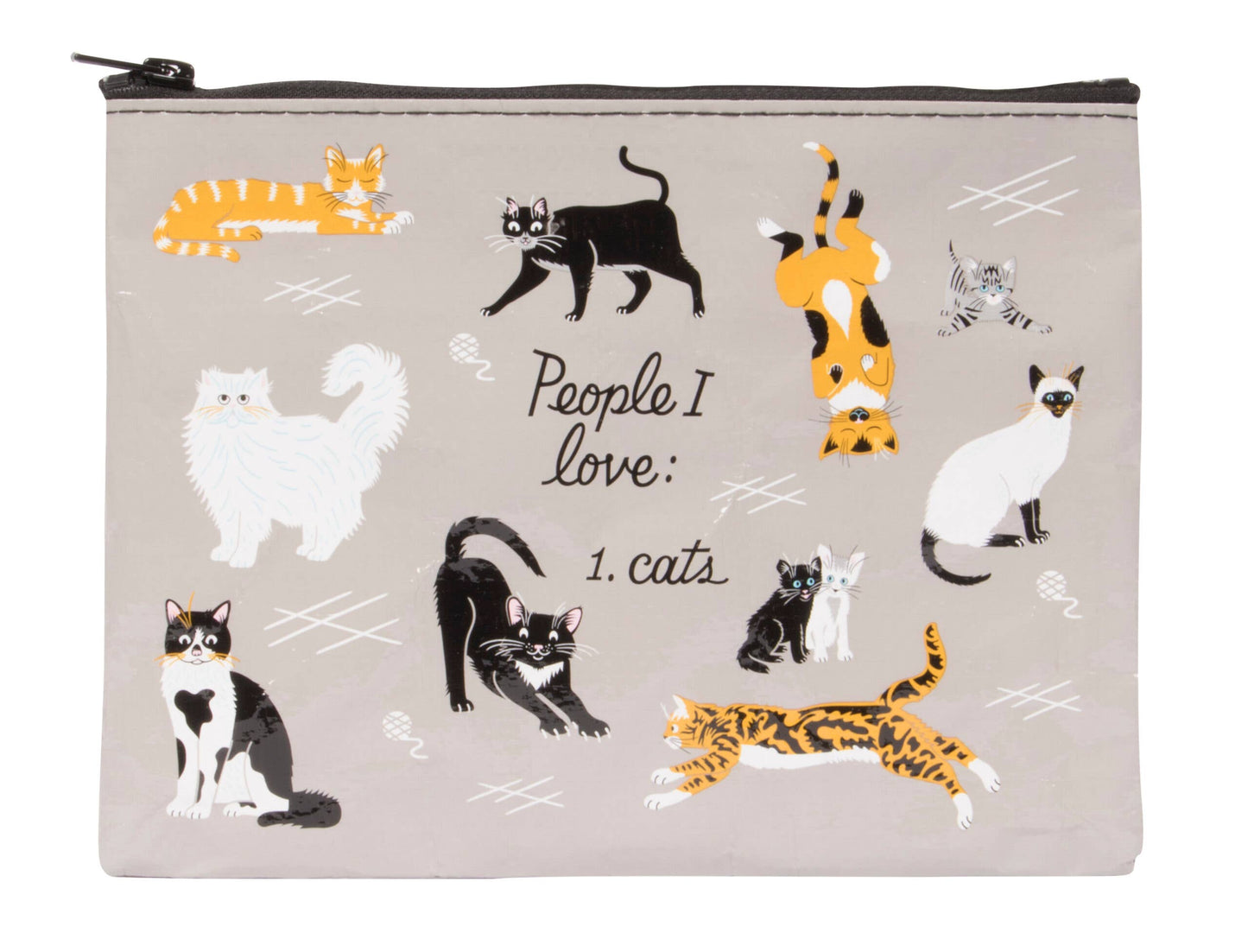 People I Love: Cats Zipped Pouch