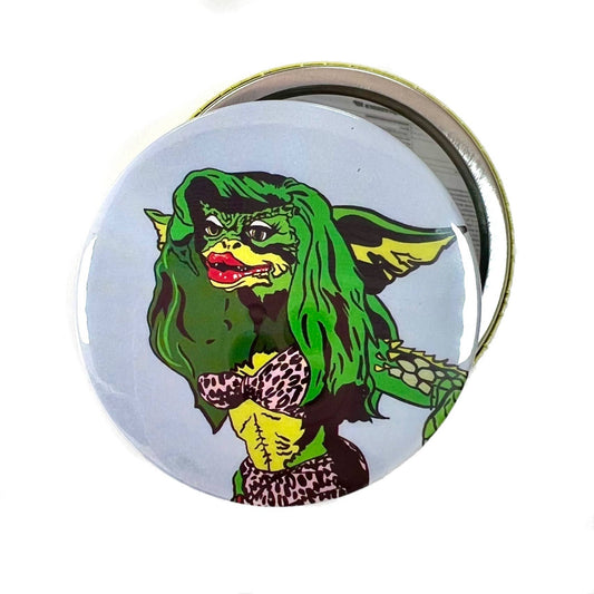 Greta Gremlin Film Inspired Hand Pocket Mirror