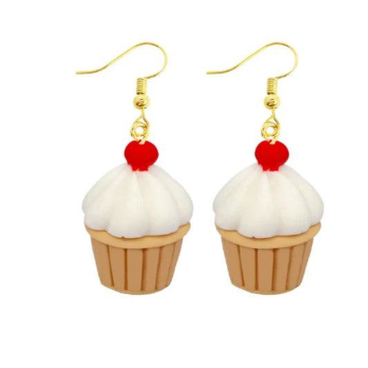 Cupcake Earrings