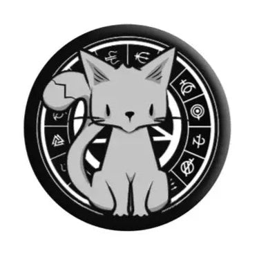 Tarot Cat Badge