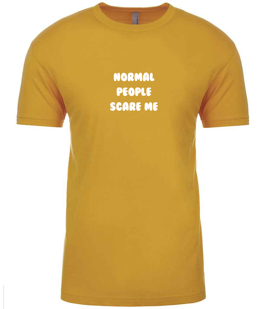 Normal People Scare Me Ladies Fit Tee