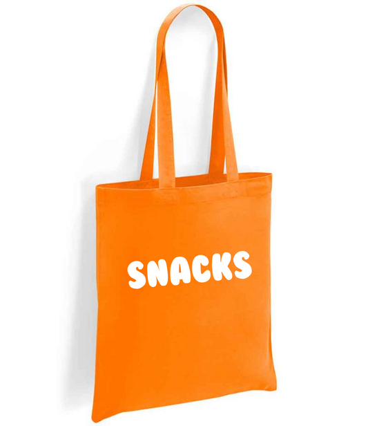 Snacks Tote Bag