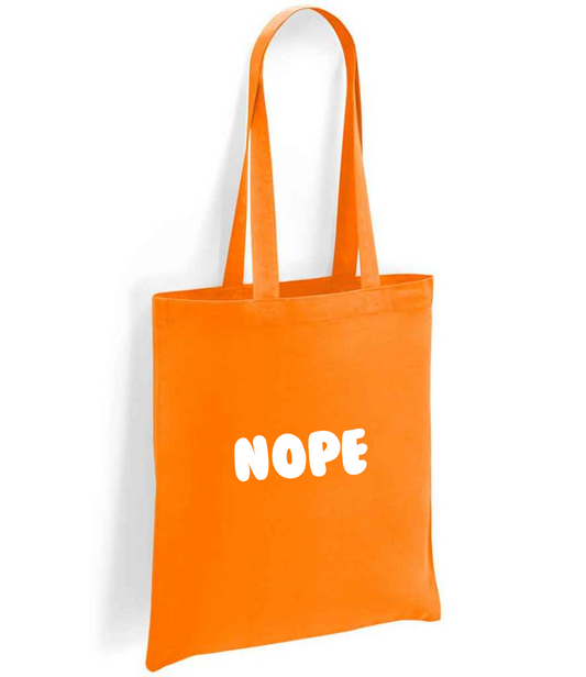 Nope Tote Bag