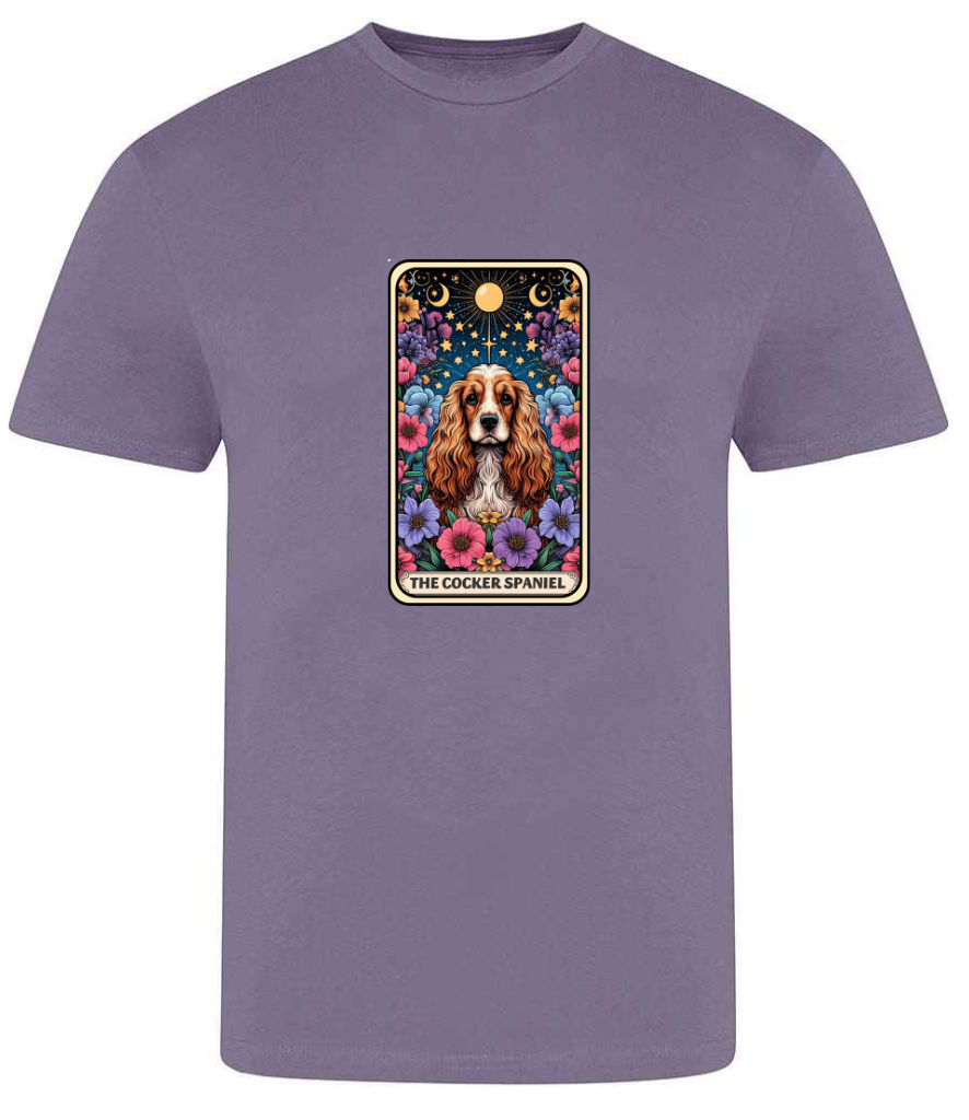 The Cocker Spaniel Tarot Card Tee