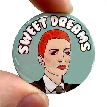 Sweet Dreams Button Pin Badge