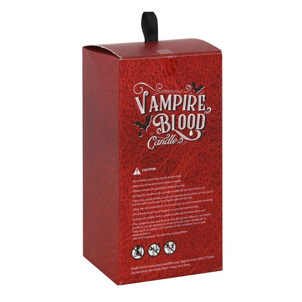 Large Vampire Blood Pillar Candle