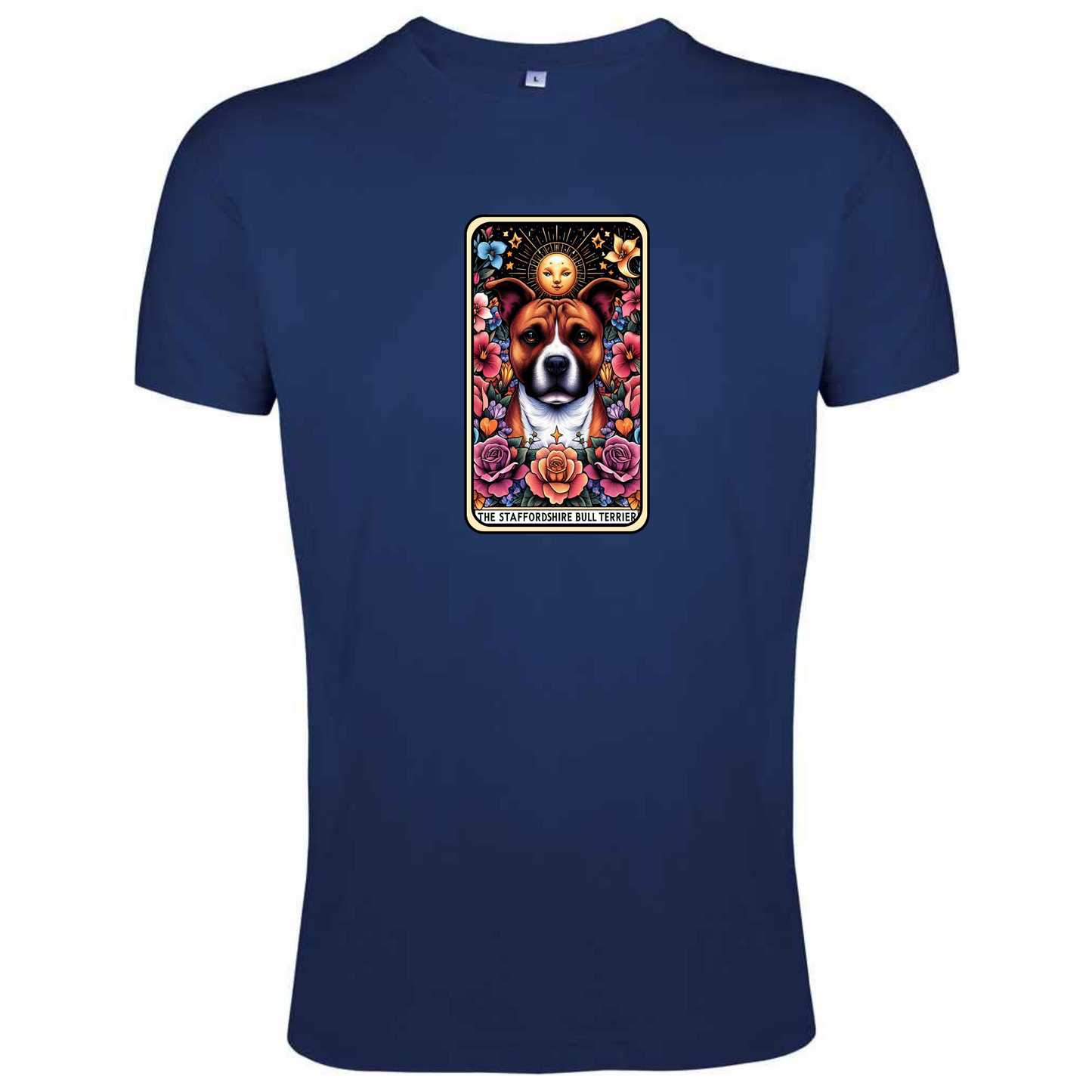 The Staffordshire Bull Terrier Tarot Card Tee