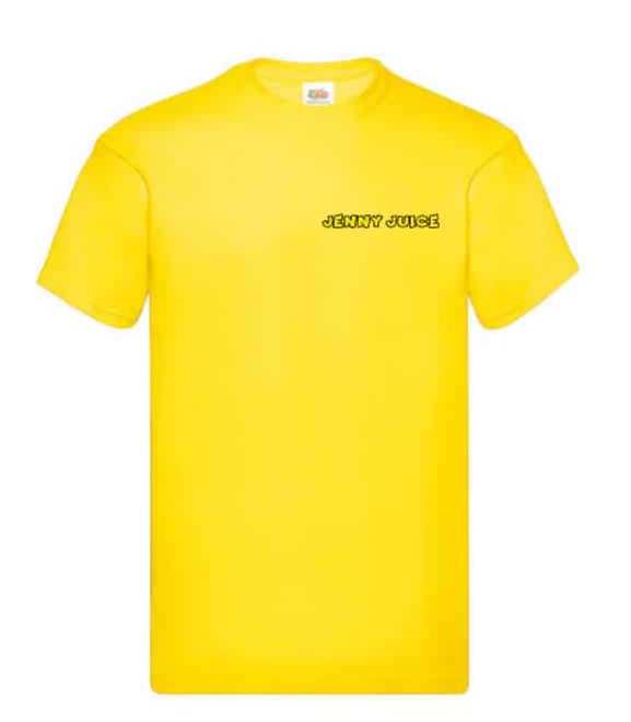 Jenny Juice Unisex Yellow Tee