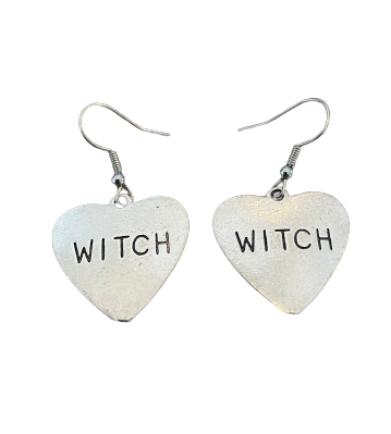 Witch Heart Earrings