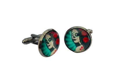 La Catrina Cufflinks