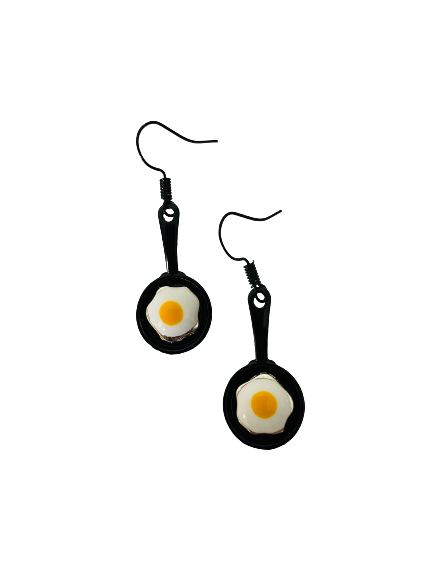 Fried Egg Earrings