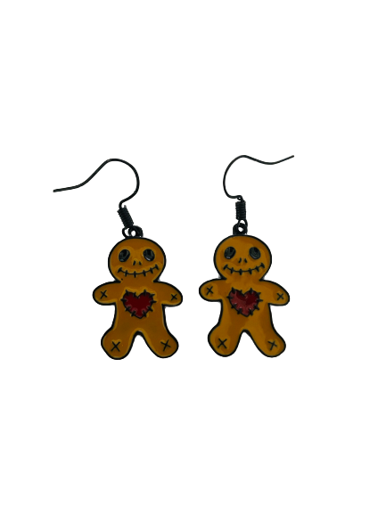 Voodoo Doll Earrings