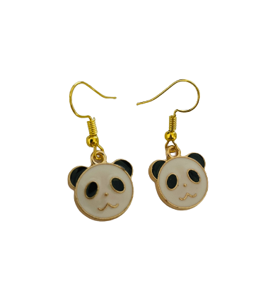 Panda Earrings