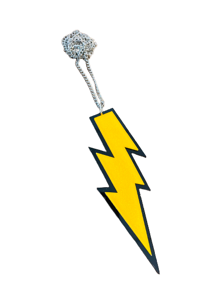 Yellow Lightning Necklace