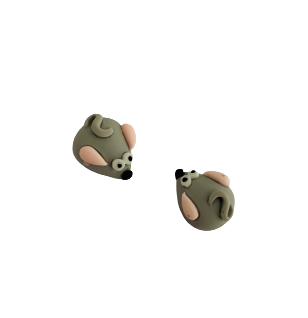 Mouse Earrings