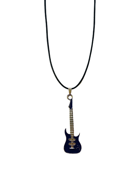 Purple Guitar Cord Necklace