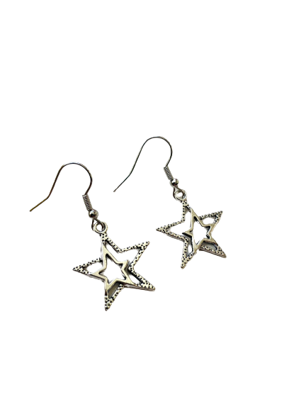 Double Star Earrings