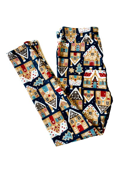 JJJ Gingerbread House Leggings